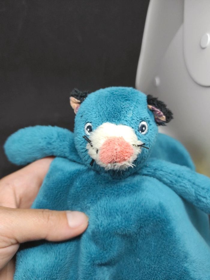 Moulin Roty Dans La Jungle Koala Panthère réversible doudou plat mouchoir  #geektradedoudou - photo numéro 4