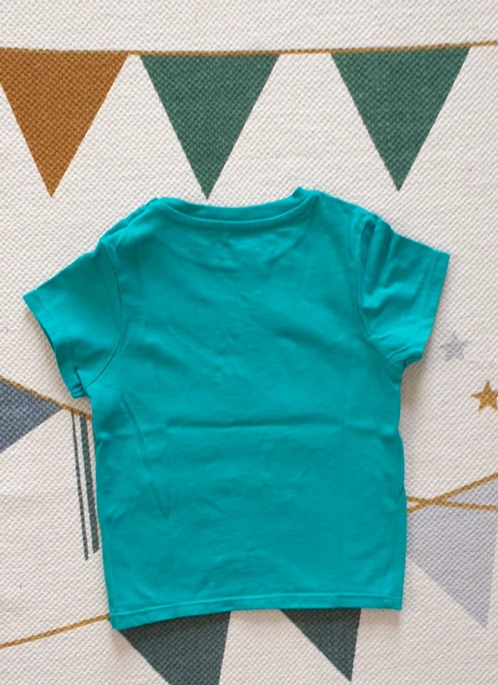 Tshirt manches courtes, Lion vert, taille 12 mois, Obaïbi - photo numéro 2