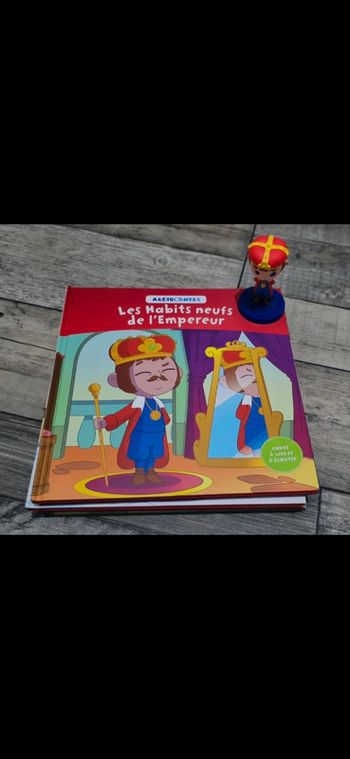 Hachette 24 Audioconte livre et figurine audio conte