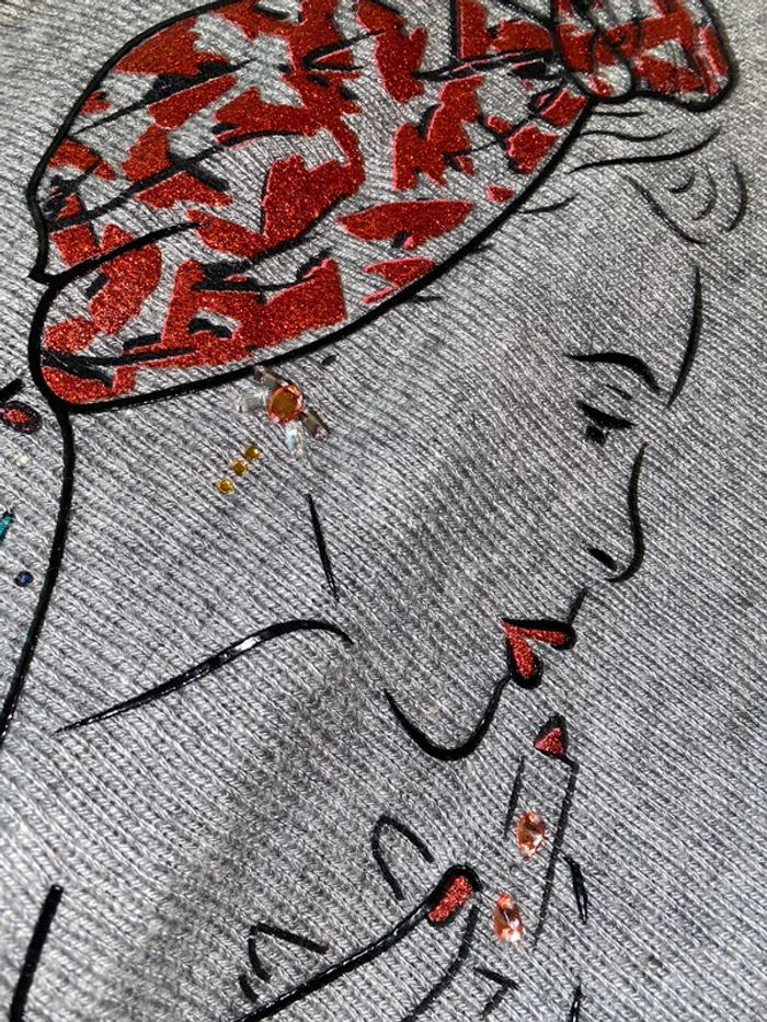 Pull avec strass - photo numéro 3
