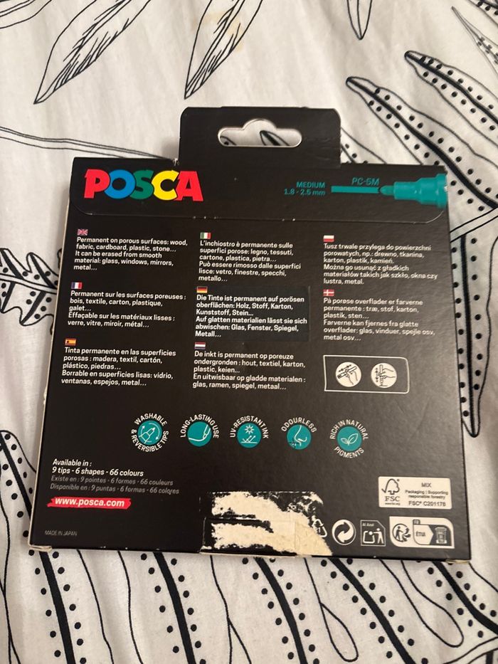 Feutres posca - photo numéro 4