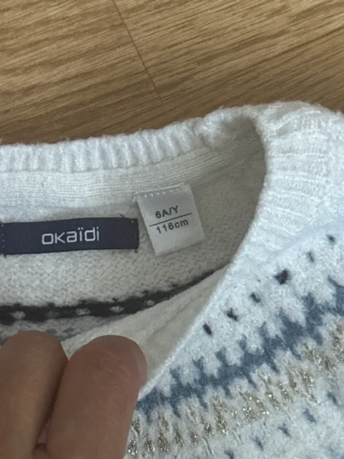 Pull okaïdi 6 ans - photo numéro 5