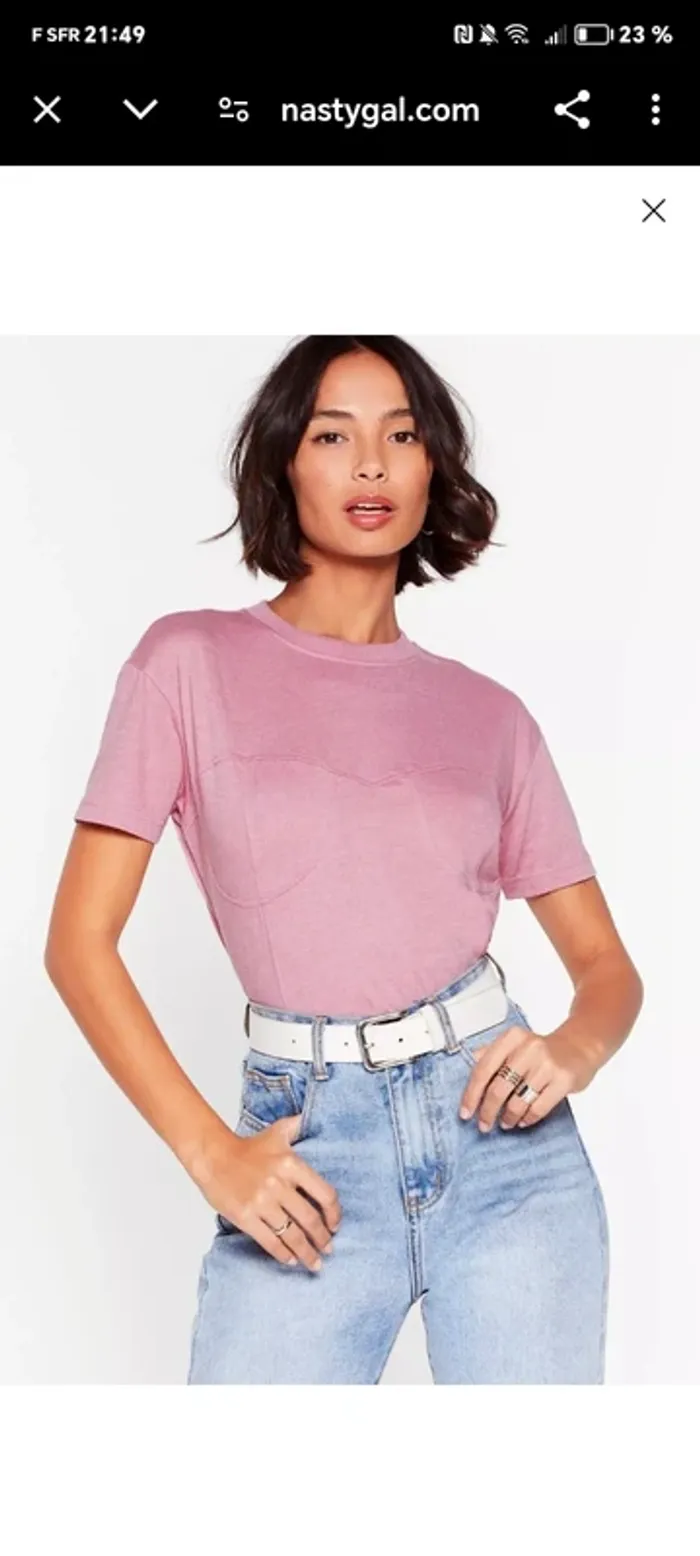 T-shirt femme taille 36 Nasty Gal - photo numéro 5