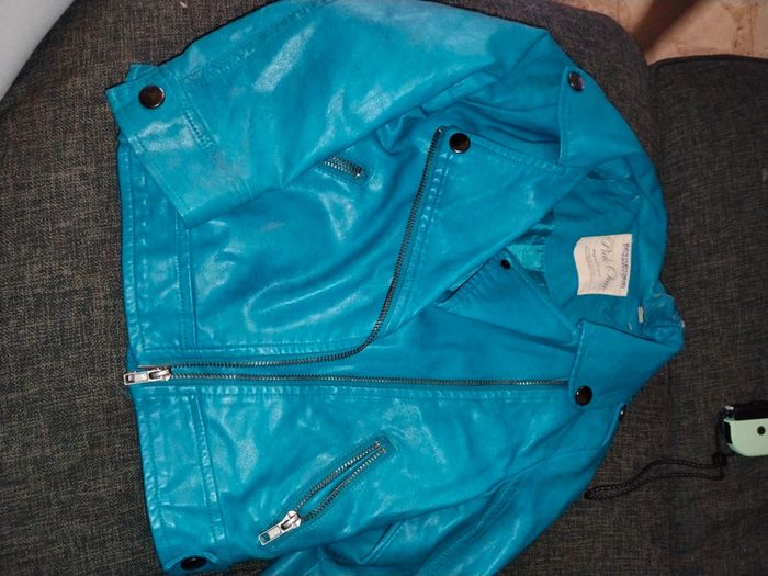 Veste en cuire