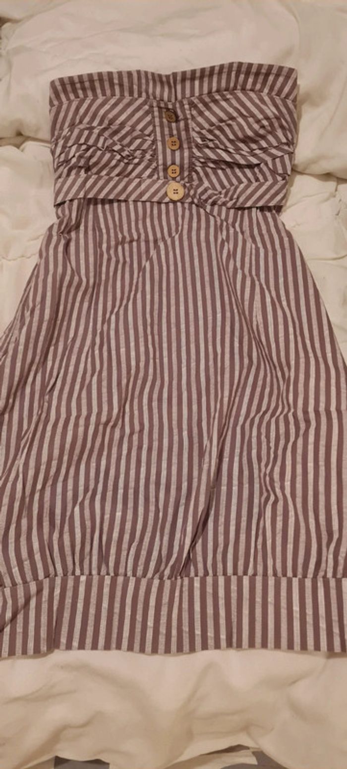 Robe bustier été femme taille s - photo numéro 4