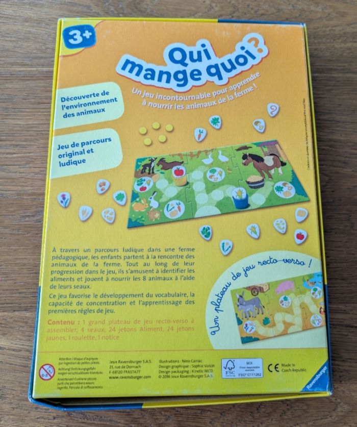 Jeu "qui mange quoi?" - photo numéro 2