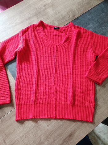Pull rouge influx 38/40