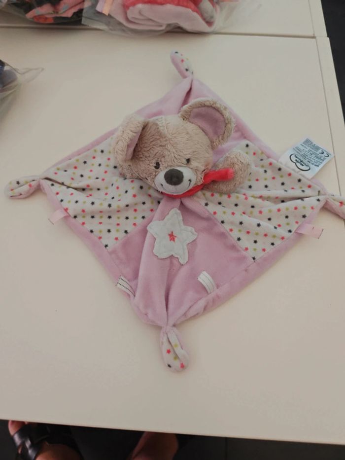 Doudou souris mots d'enfants