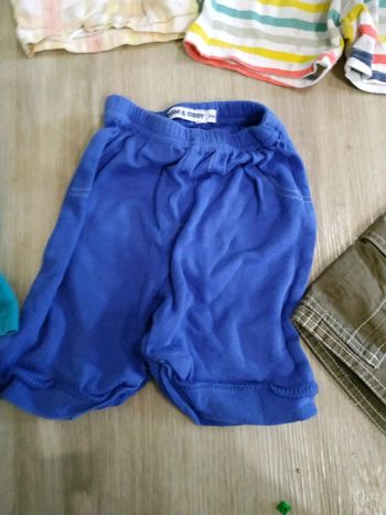 Short bleu décontracté