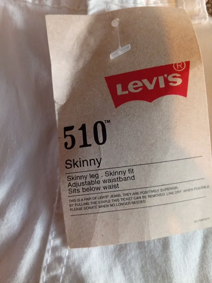 Pantalon Levi's skinny enfant mixte 3 ans - photo numéro 3