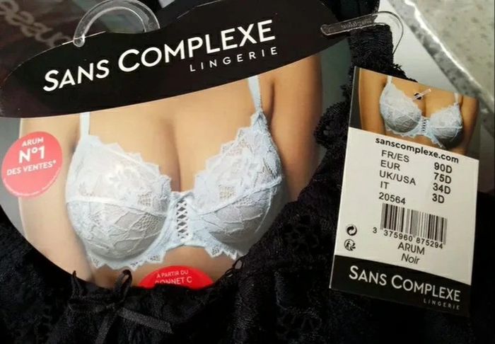 Body armatures noir Arum Sans Complexe T 90D neuf avec son étiquette - photo numéro 3