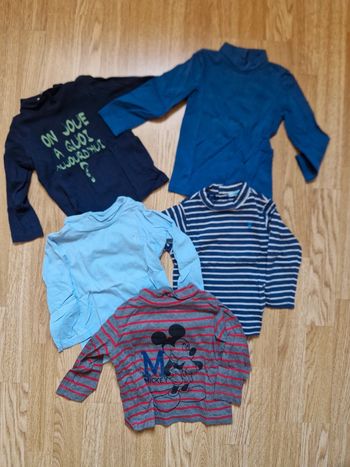 Lot de sous pulls 18 mois