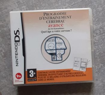 Jeu Nintendo DS programme d'entraînement cérébral