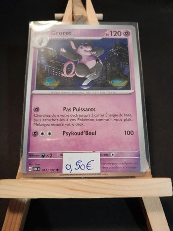 Carte Pokémon Groret 91/197