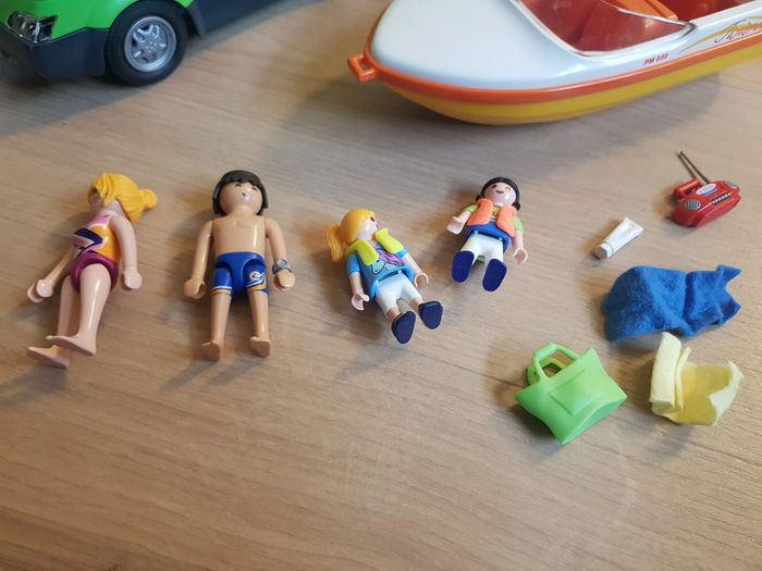 Playmobil - Monospace et bateau - photo numéro 2