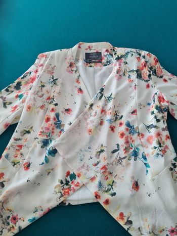 Veste bershka fleurie