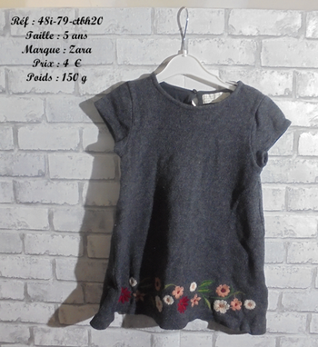  Robe 5 ans Zara (48i-79-ctbh20)