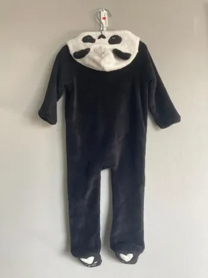 Combinaison Pyjama Panda Bébé Kiabi 24 Mois Peluche Douce Chaude - photo numéro 5