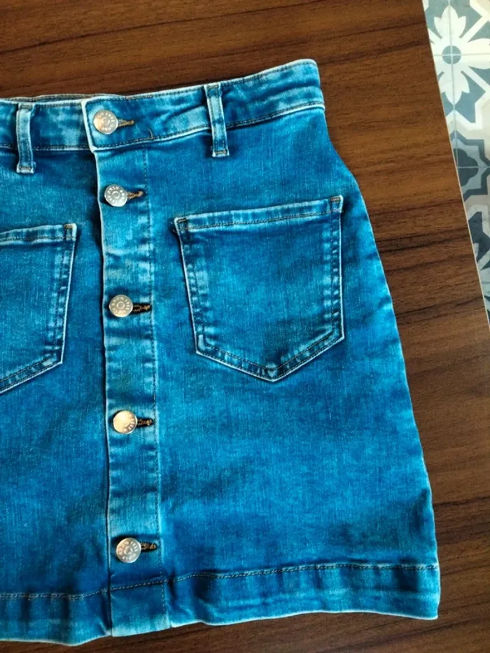 Jupe en jeans Only taille S - photo numéro 3
