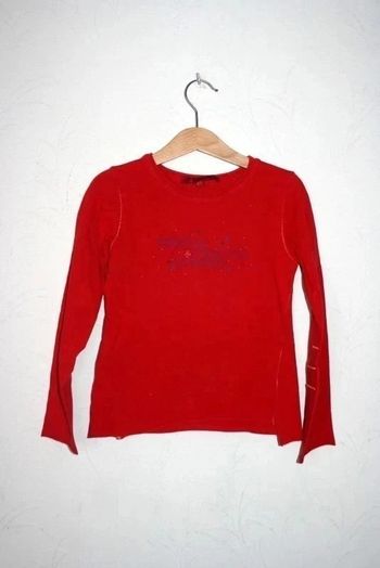Tee-shirt rouge Marithé + François Girbaud 6 ans