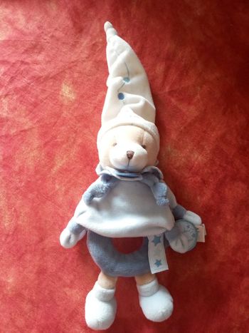 Doudou hochet Ours petit chou