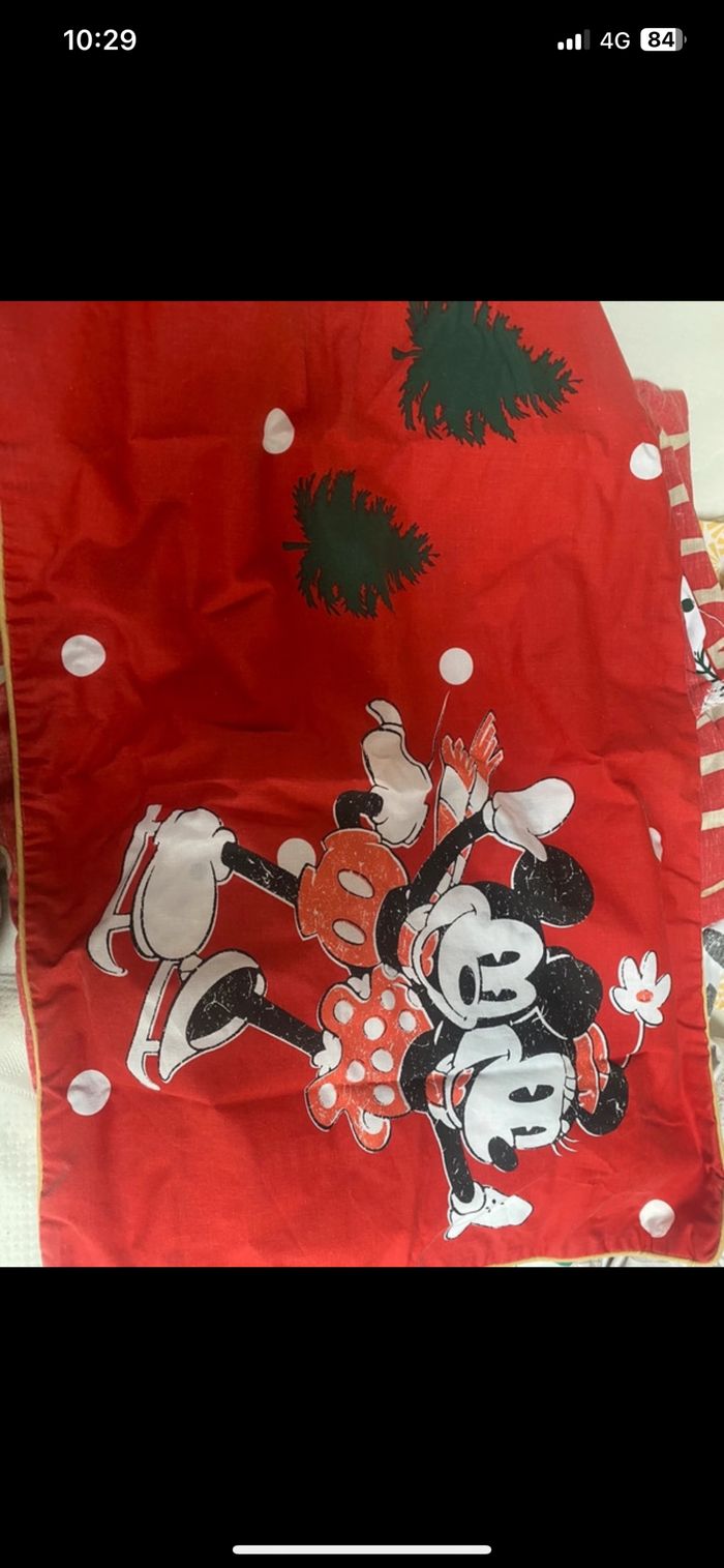 Housse de couette Mickey Noel - photo numéro 2