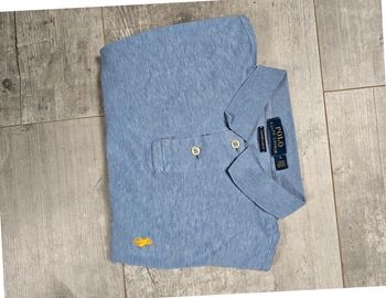 Polo bleu clair Ralph Lauren - Taille M