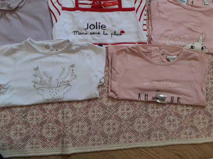 Lots de maillots manches longues 12 mois - photo numéro 4