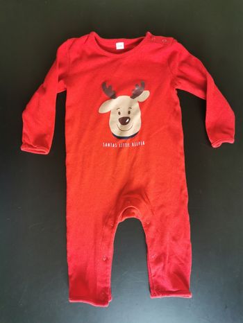 Combinaison de Noël _mixte_12-18mois