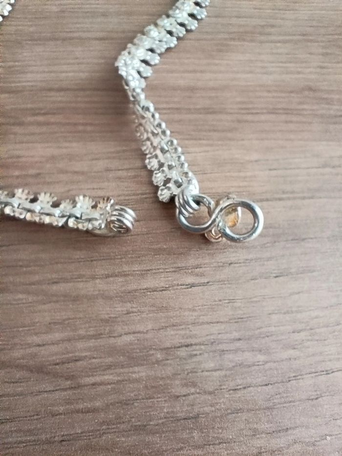 Bracelet cheville argenté - photo numéro 7