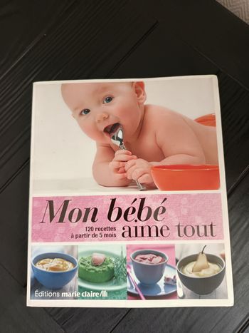 Livre mon bébé aime tout