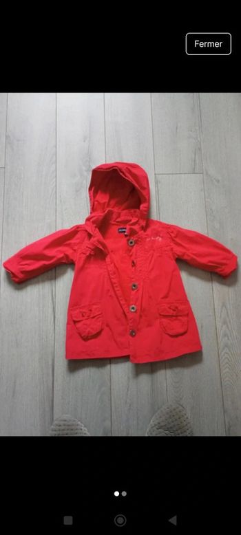 Manteau demi saison 18 mois