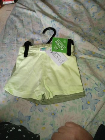 Lot 2 shorts léger tex 9mois