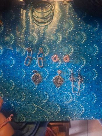 Lot boucles d'oreilles