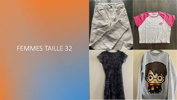 Lot de vêtements Femme 32/XXS