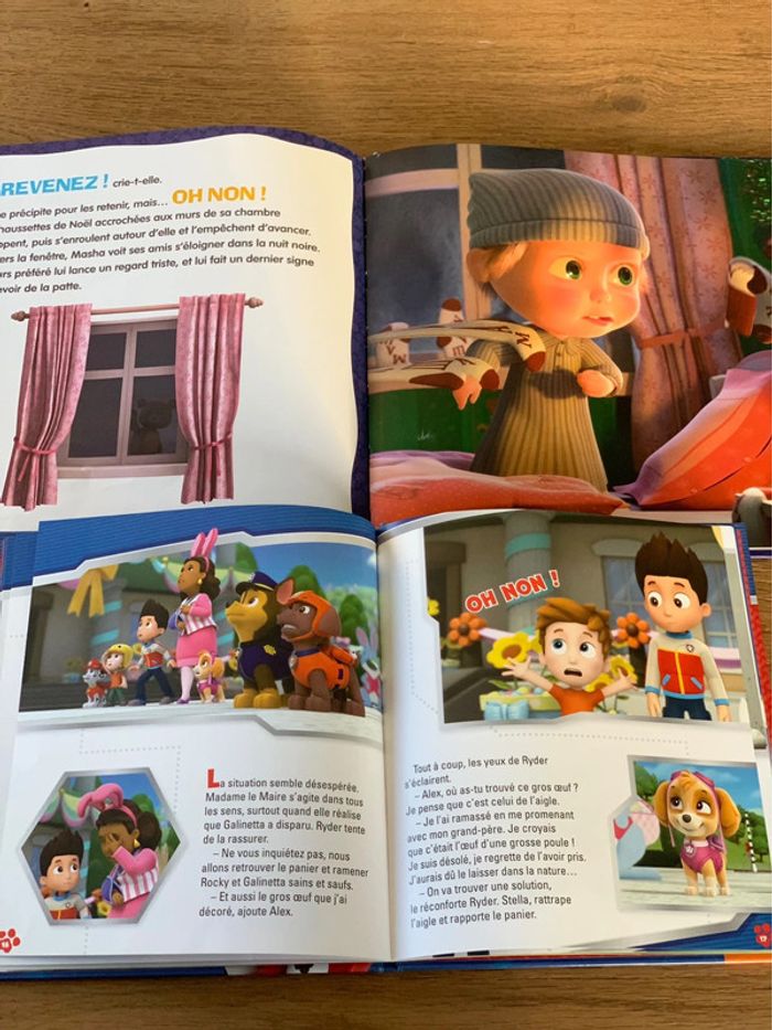 Lot livres pat’ patrouille et masha et michka - photo numéro 5