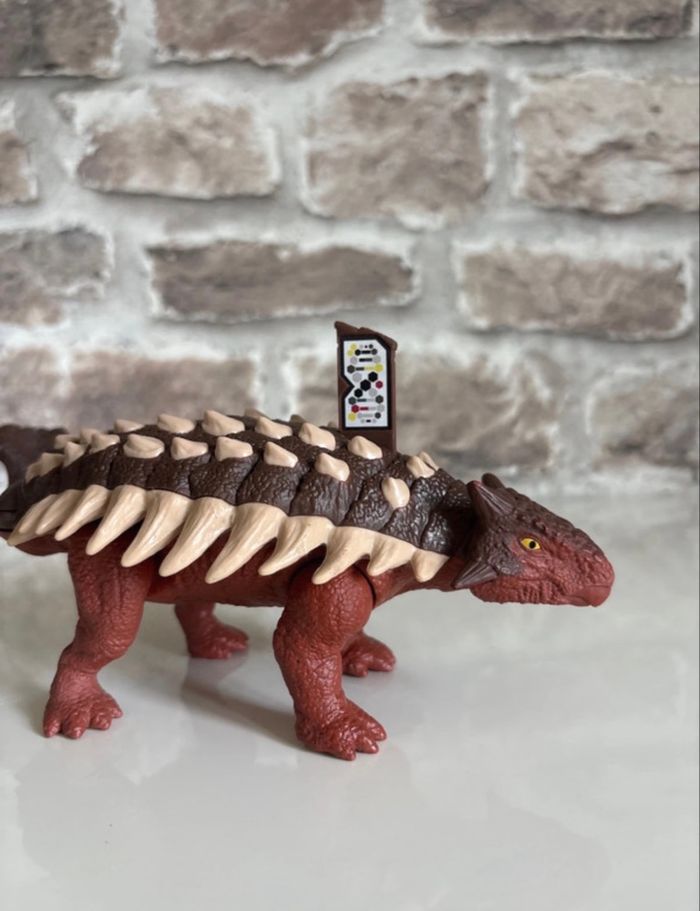 Dinosaure sonore ankylosaure jurassic world - photo numéro 4