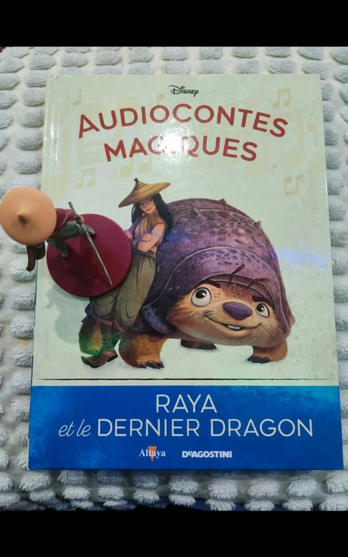 85ēme audioconte magique collection altaya deagostini livre et figurine disney audio conte