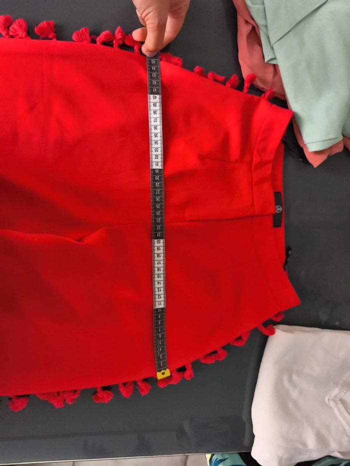 Pantalon rouge missguided 36 - photo numéro 11