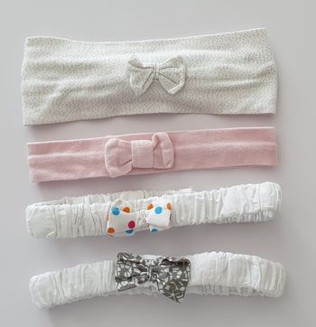 4 Bandeaux neuf bébé