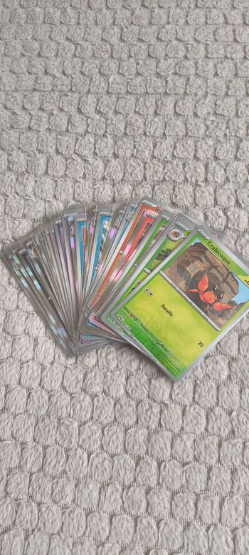 Lot de 30 cartes Pokémon Faille Paradoxe - Reverses & Holos