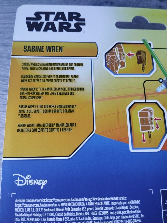 STAR WARS - Figurine Epic Hero Series Sabine Wren 10 cm + accessoires - photo numéro 6