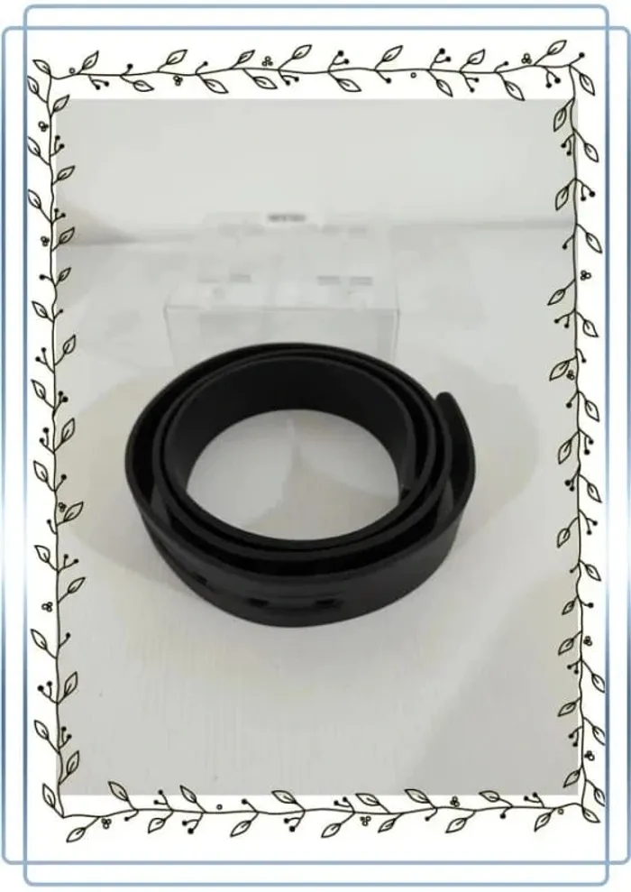 Ceinture sans boucle Green's homme en caoutchouc, 125cm, neuve