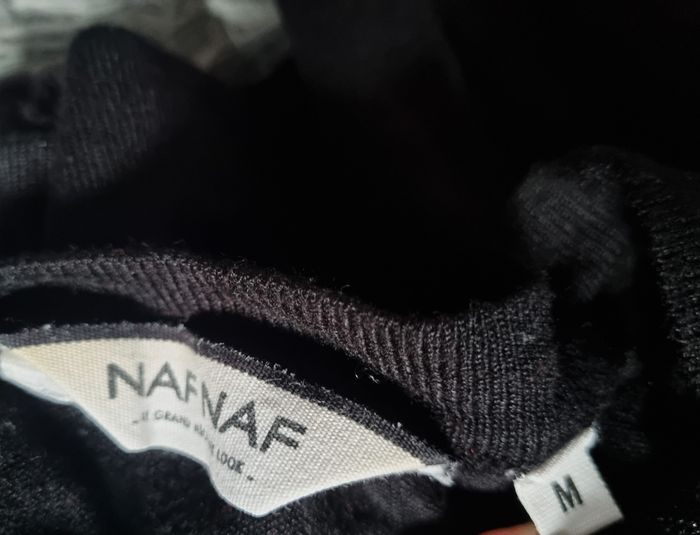 Gilet noir à rayures pailleté taille M - photo numéro 7