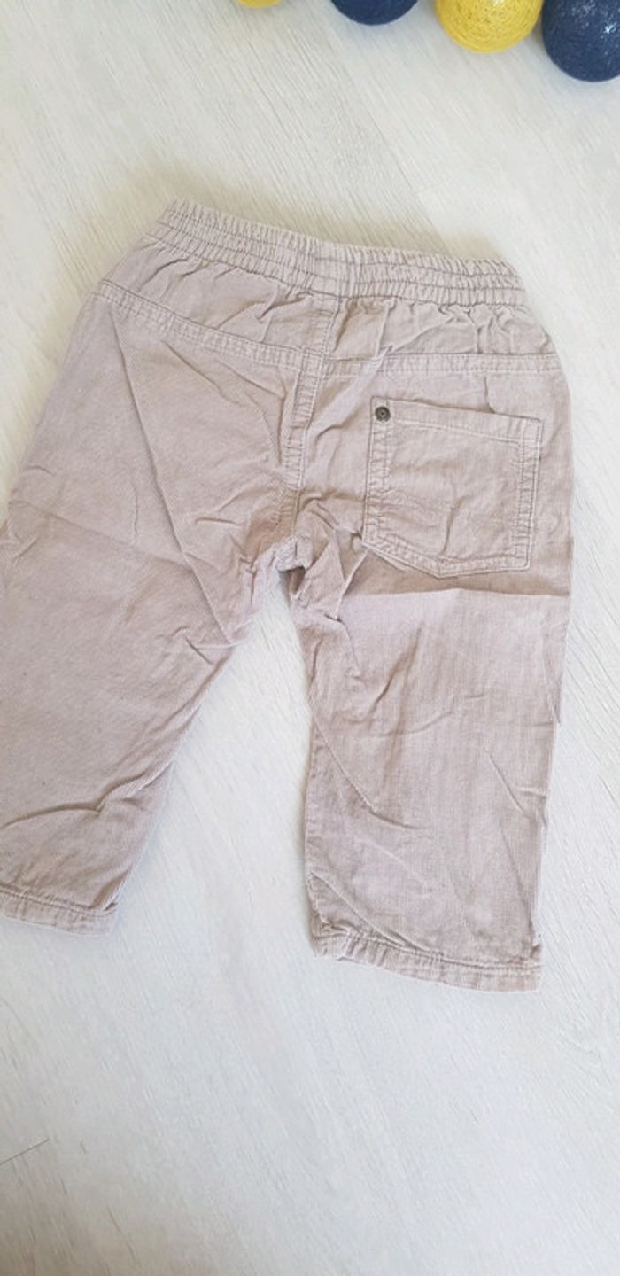 Pantalon velours 12 mois - photo numéro 3