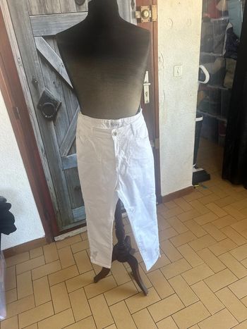 Jeans blanc femme neuf
