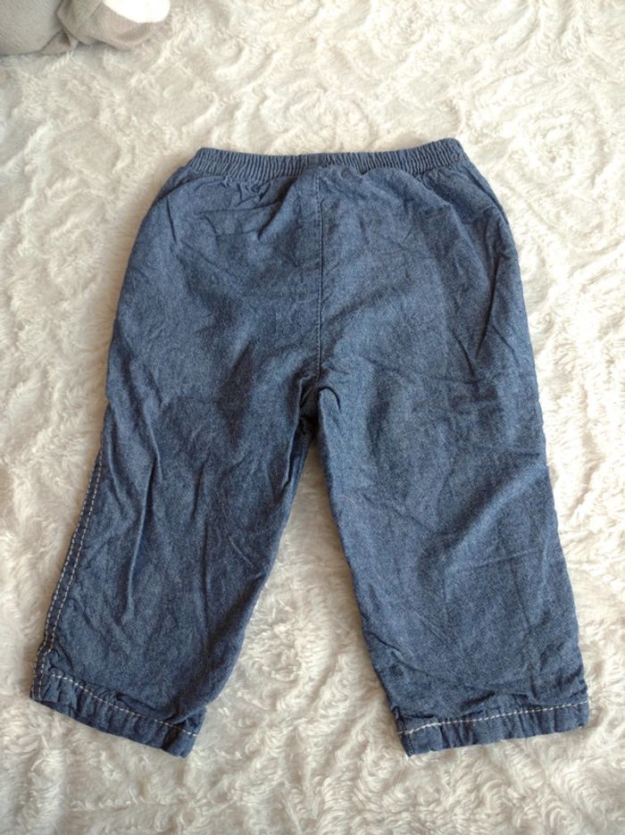 Pantalon confortable doublé Garçon 12 mois - photo numéro 6