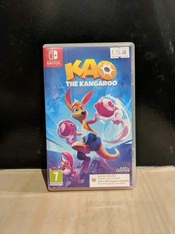 Kao the Kangaroo – Switch – Parfait état – Code non utilisé