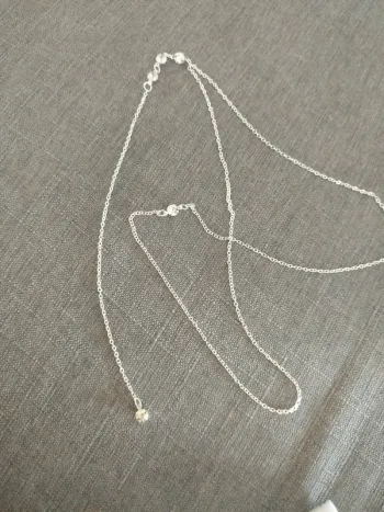 Collier strass de dos
