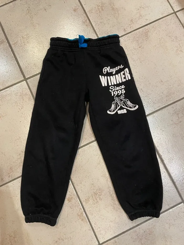 Pantalon souple Mini Gang 5ans (noir)